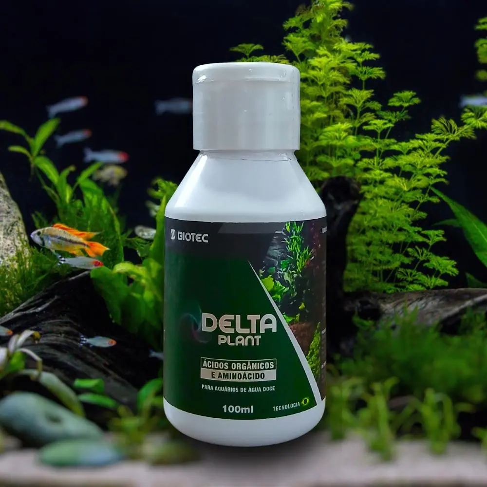 Delta Fish Delta Plant 100ml Fertilizante Aquário Plantado
